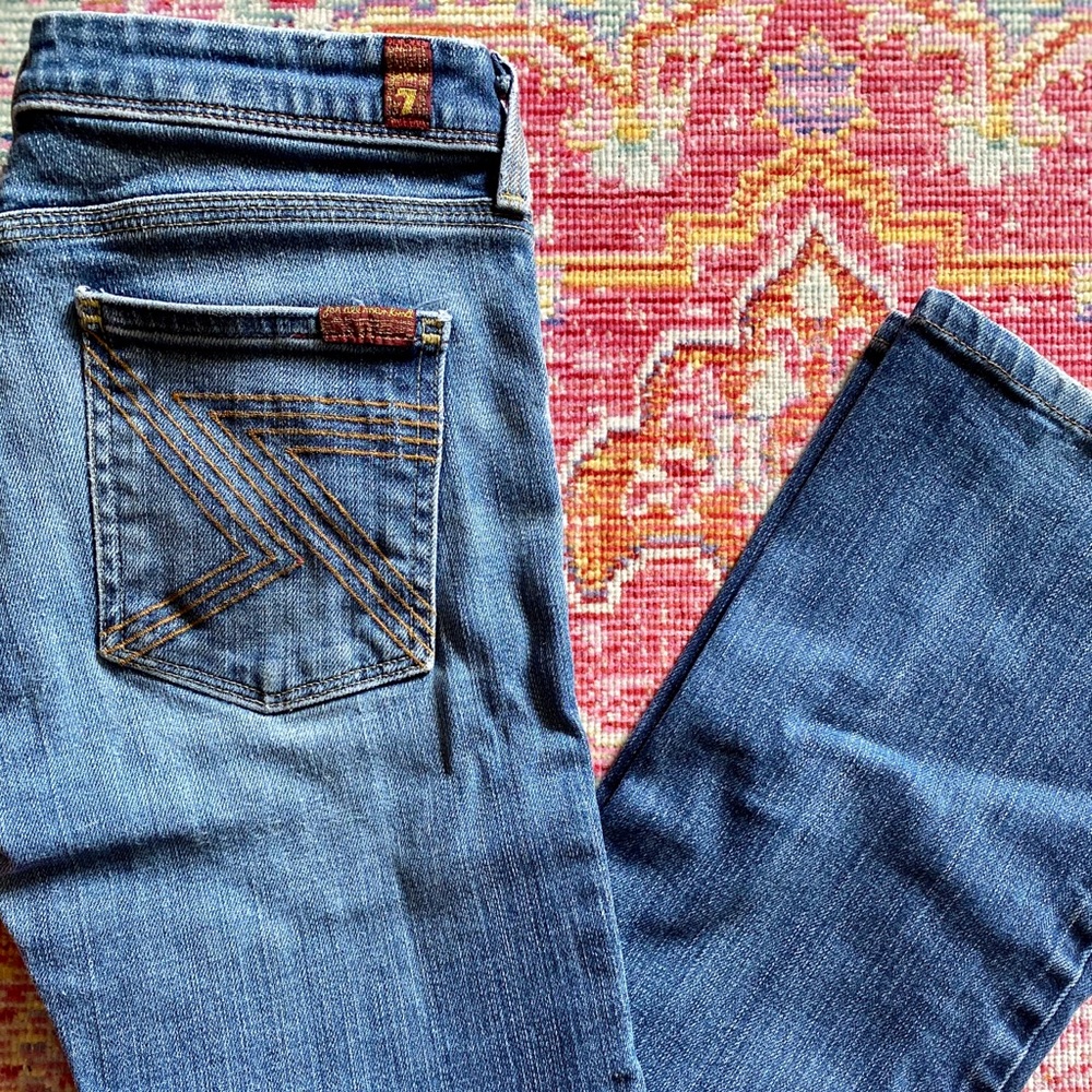 7 For All Mankind Cropped Jeans